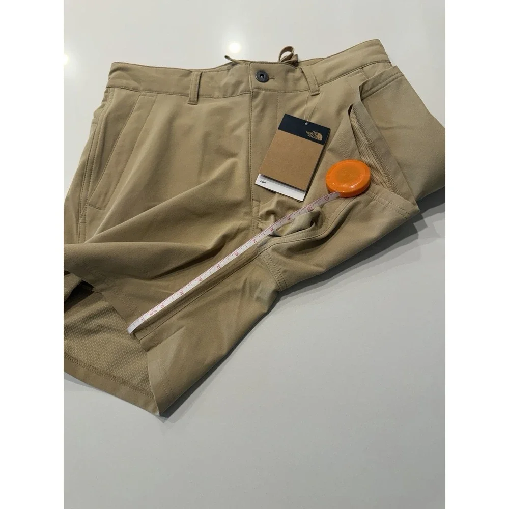 The North Face Rolling Sun Shorts Mens 30 Khaki Stone Hiking NF0A3T2Q